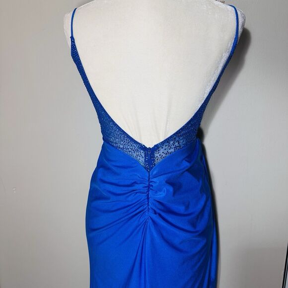 Cinderella Divine Stunning Blue Gown Sequin Mermaid  Dress SZ 4 Sweetheart $375 - Picture 11 of 12